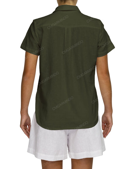 Short Sleeve Button Up Shirt
