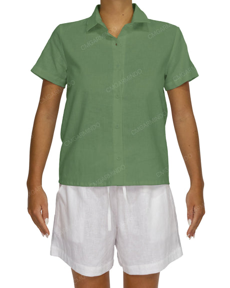 Short Sleeve Button Up Shirt