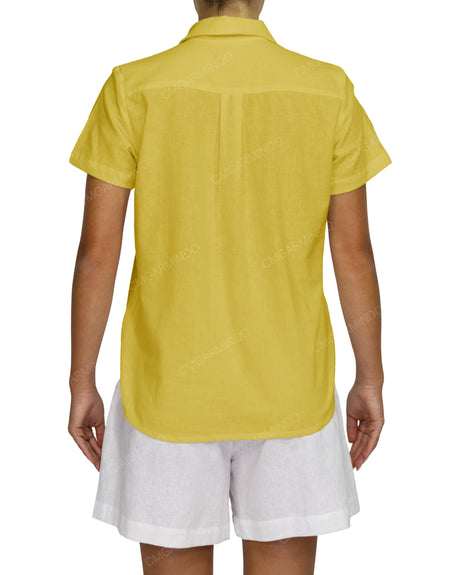 Short Sleeve Button Up Shirt