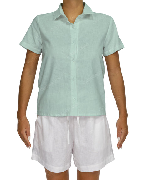 Short Sleeve Button Up Shirt