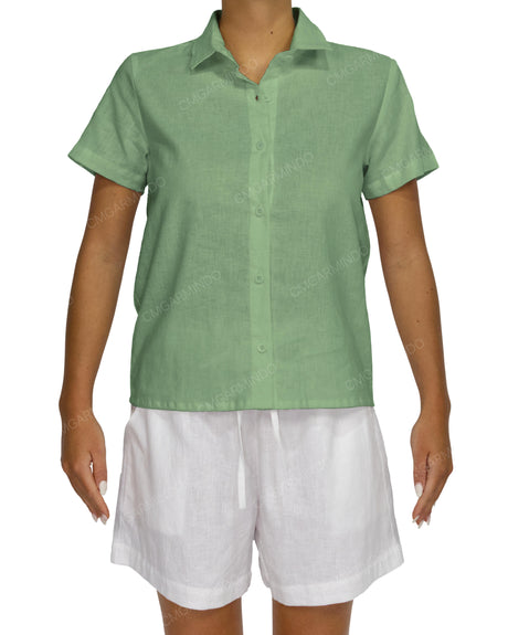 Short Sleeve Button Up Shirt