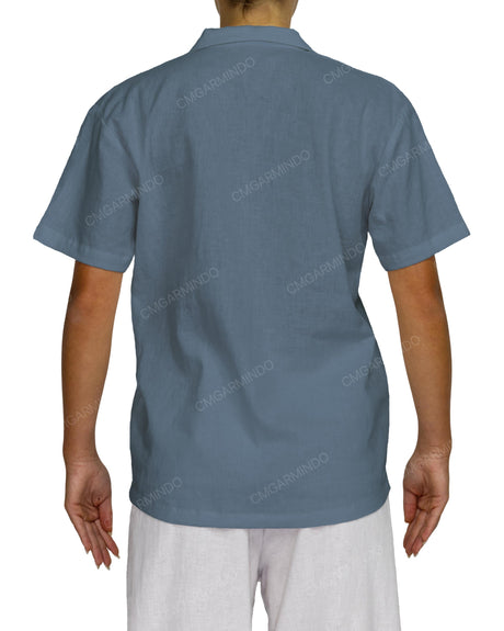 Oversized Long Sleeve Button Up Shirt