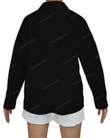 Oversized Dolman Button Up Shirt