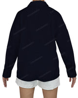 Oversized Dolman Button Up Shirt