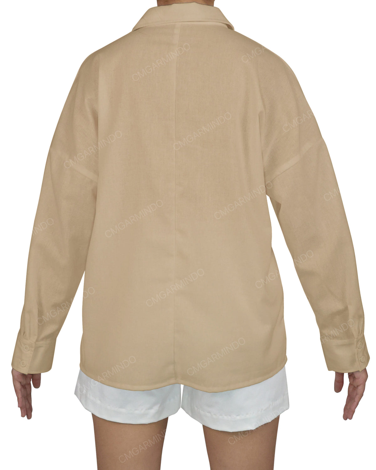 Oversized Dolman Button Up Shirt