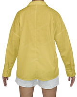 Oversized Dolman Button Up Shirt