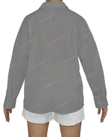 Oversized Dolman Button Up Shirt