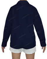 Oversized Dolman Button Up Shirt