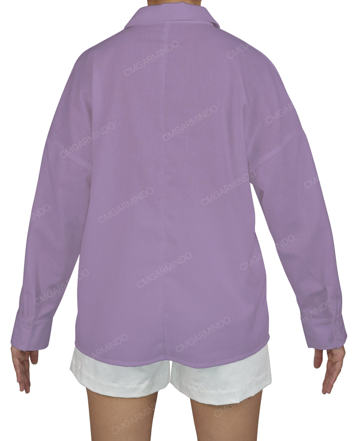 Oversized Dolman Button Up Shirt