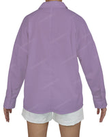 Oversized Dolman Button Up Shirt
