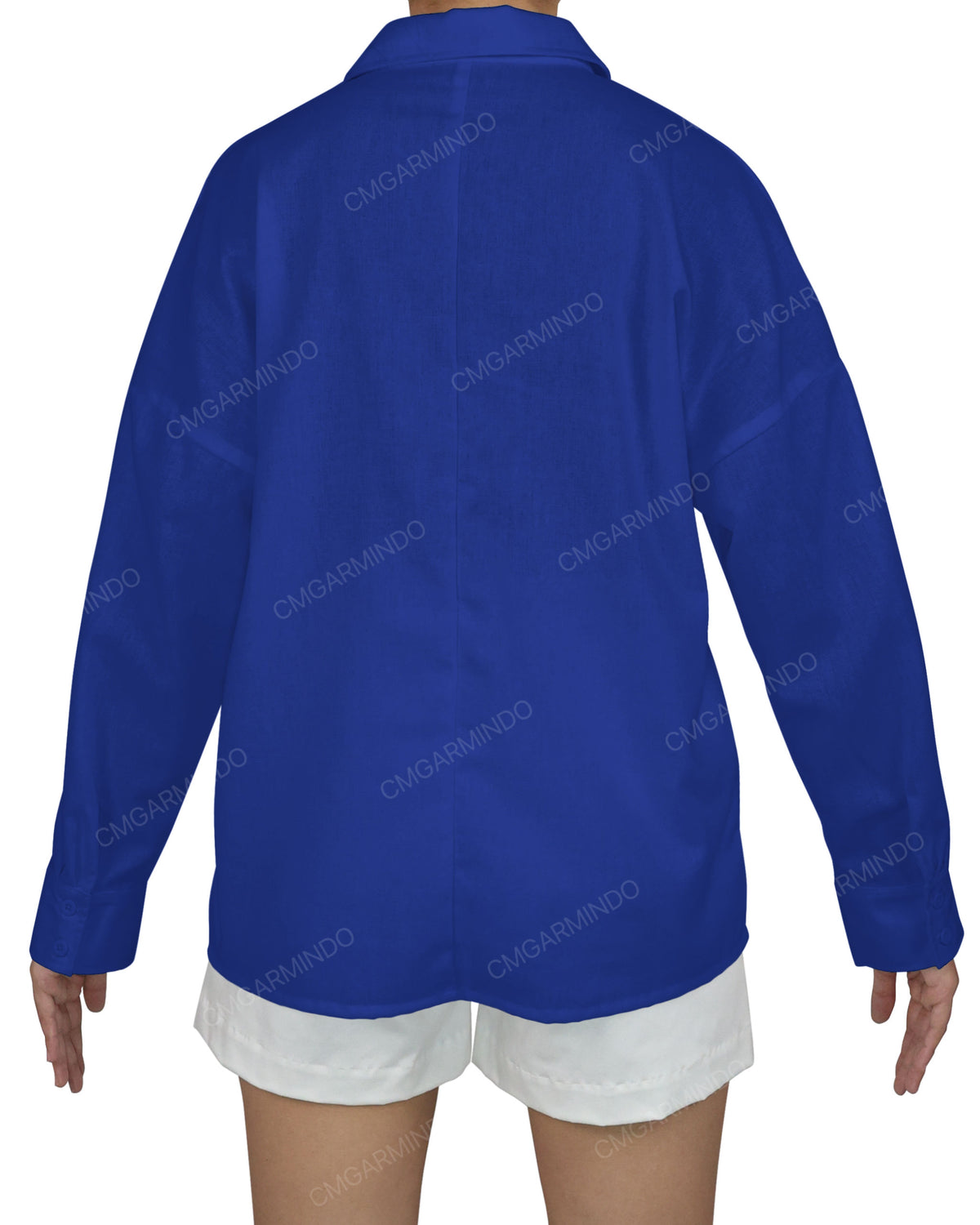 Oversized Dolman Button Up Shirt