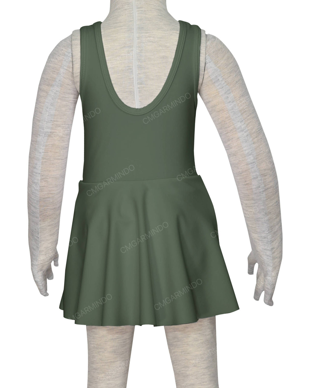 Frill Waist One Piece