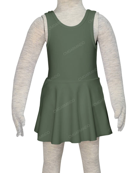 Frill Waist One Piece
