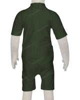 Short Sleeve Zip Back Full Rashie