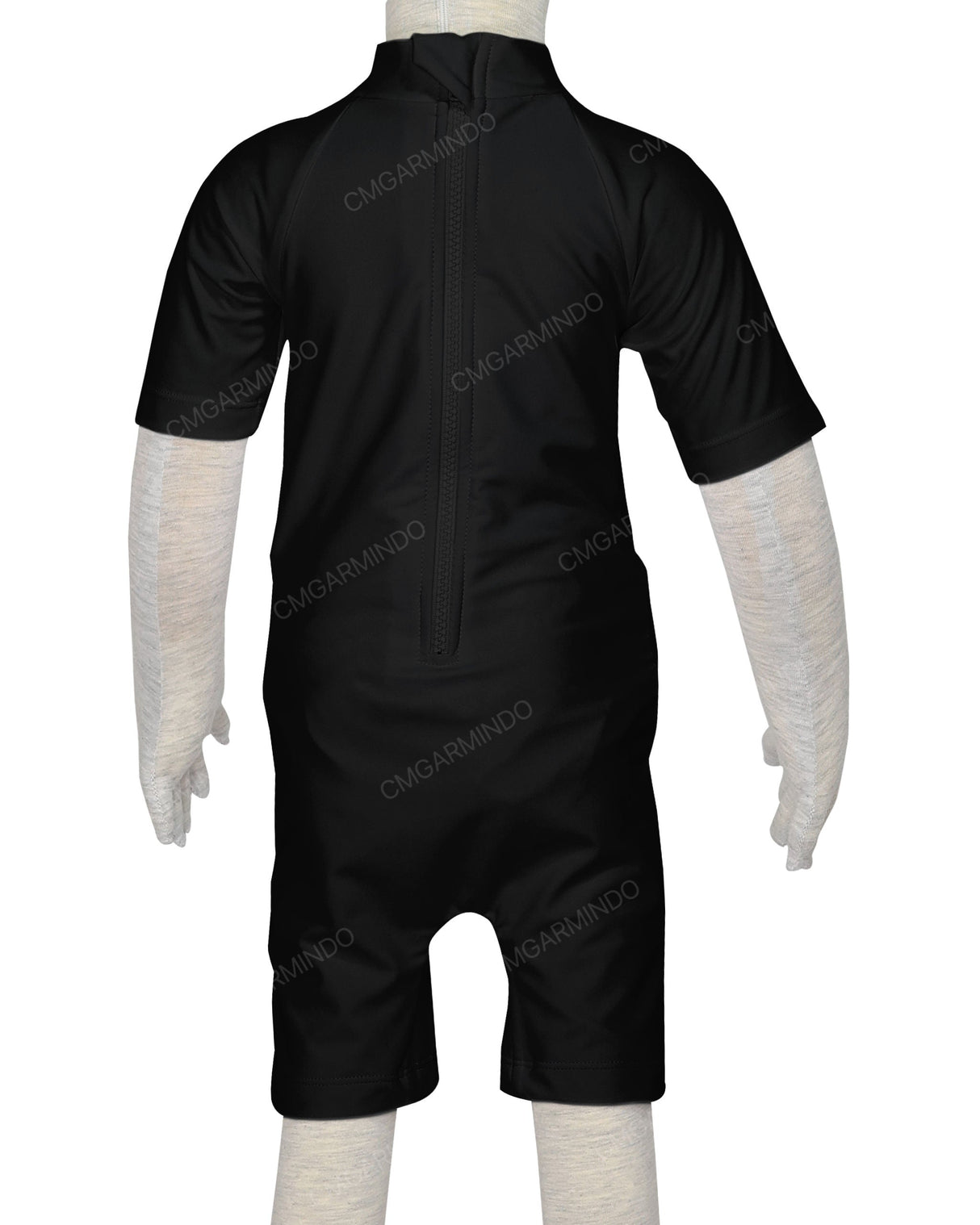 Short Sleeve Zip Back Full Rashie