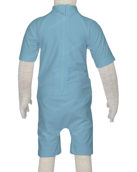 Short Sleeve Zip Back Full Rashie