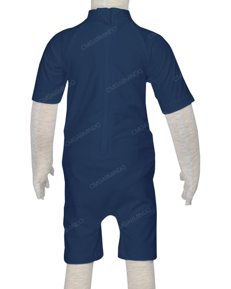 Short Sleeve Zip Back Full Rashie
