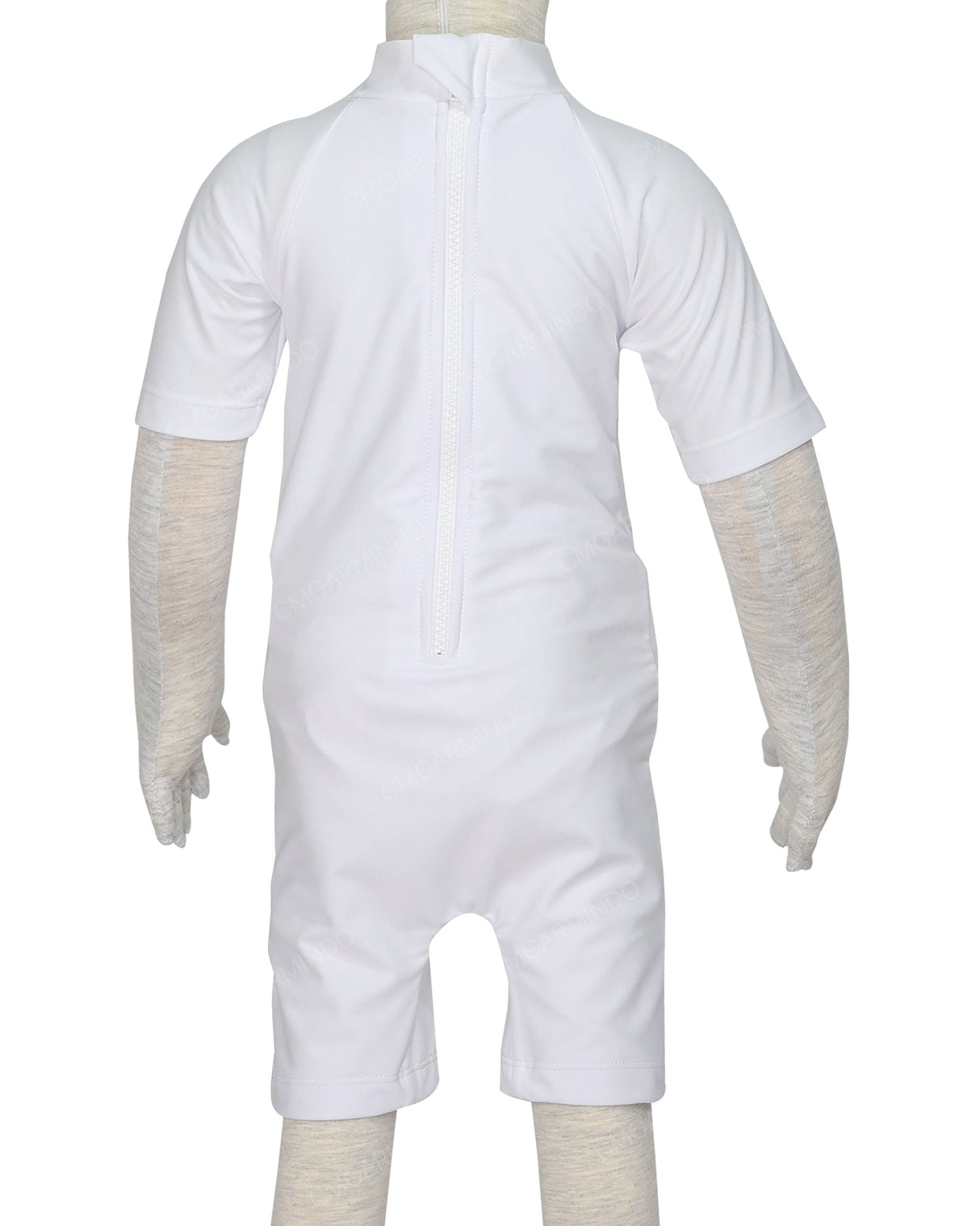 Short Sleeve Zip Back Full Rashie