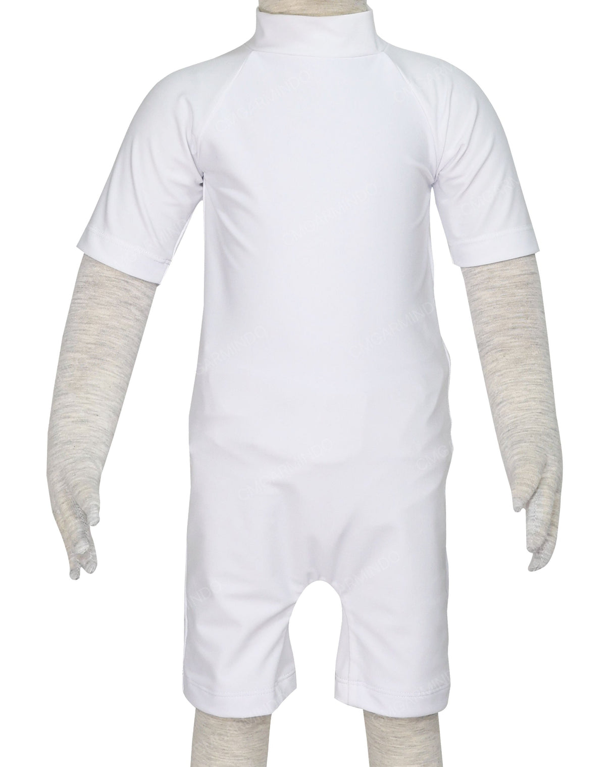 Short Sleeve Zip Back Full Rashie