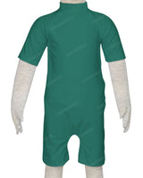 Short Sleeve Zip Back Full Rashie