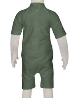 Short Sleeve Zip Back Full Rashie