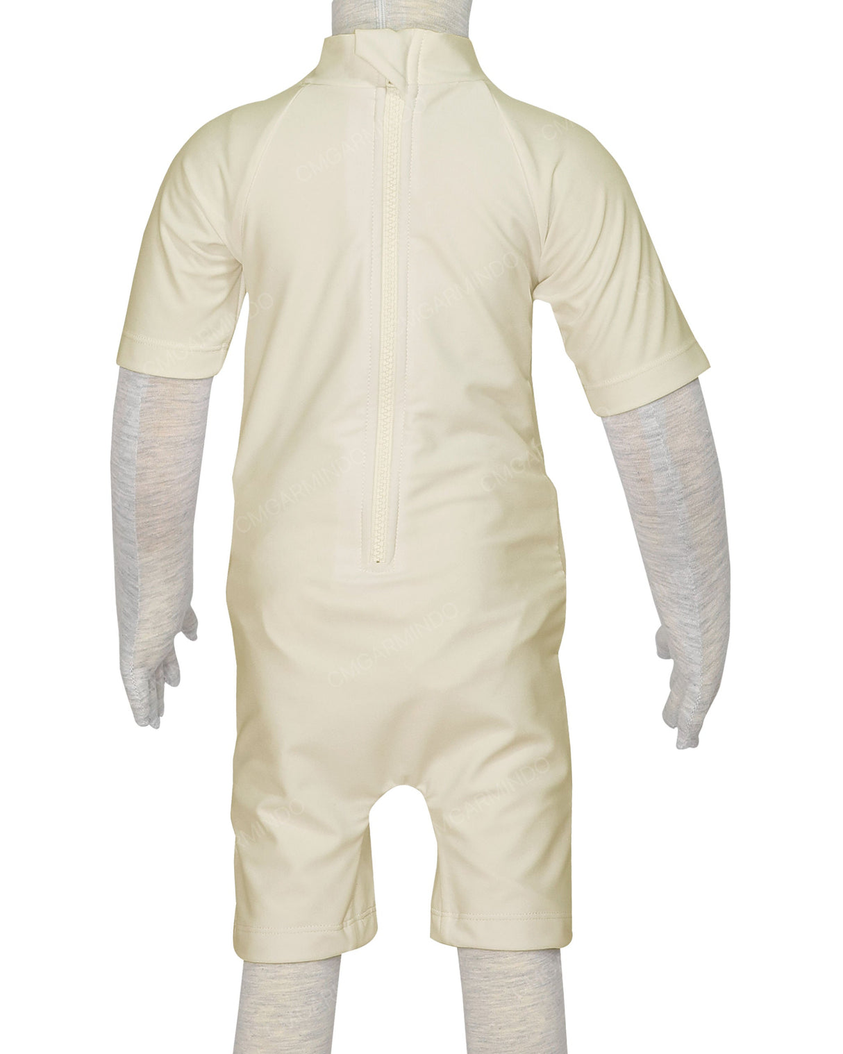 Short Sleeve Zip Back Full Rashie