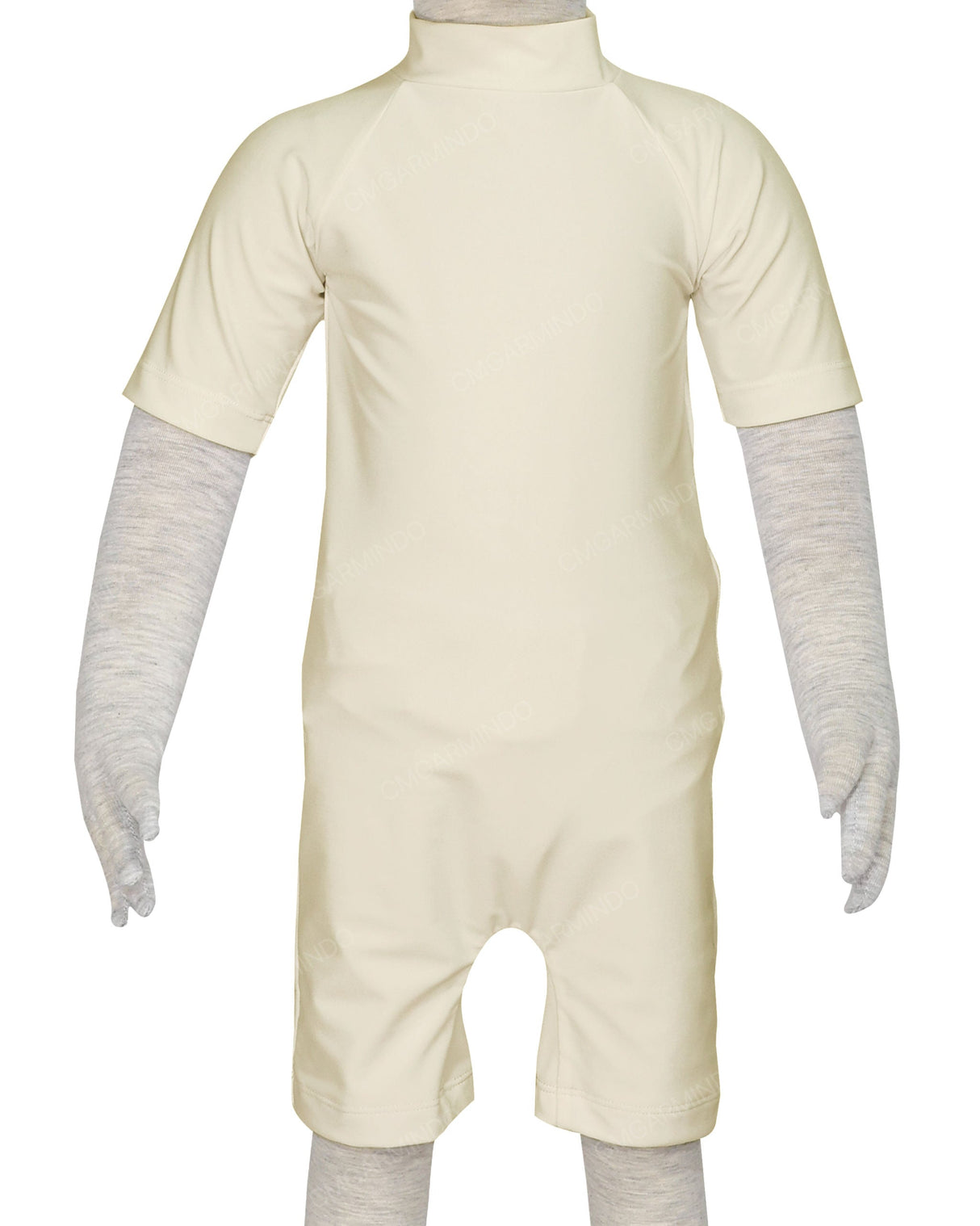 Short Sleeve Zip Back Full Rashie