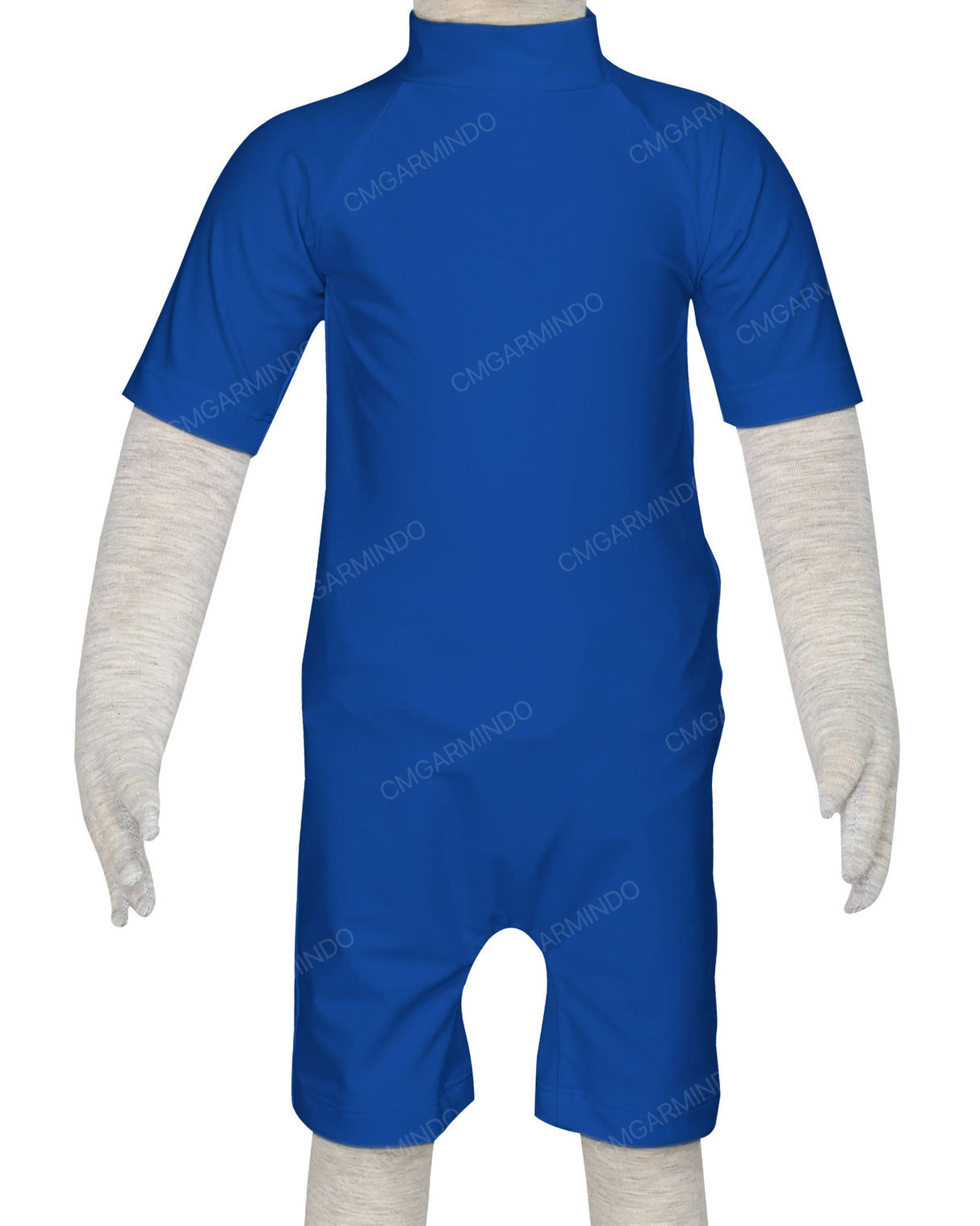Short Sleeve Zip Back Full Rashie