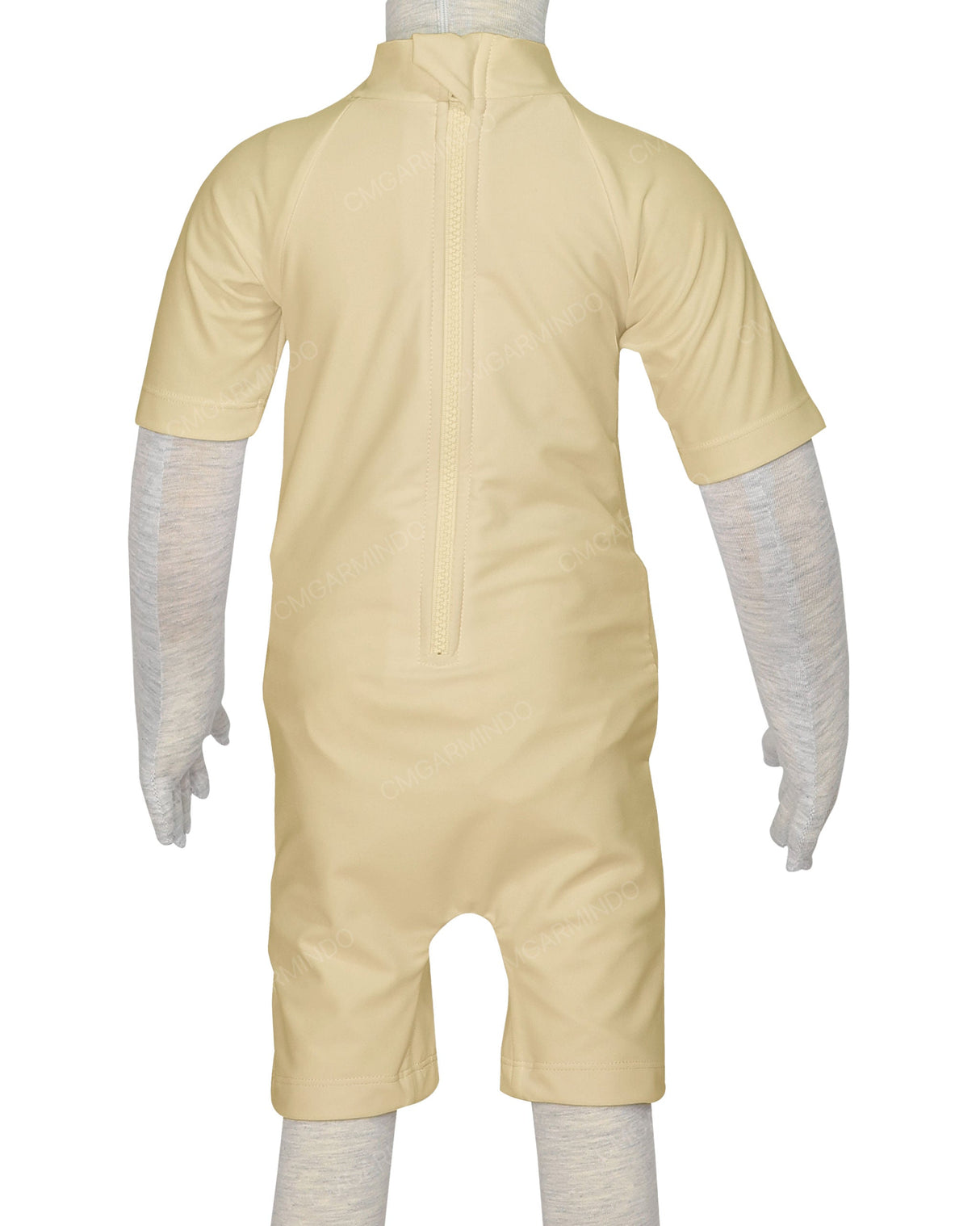 Short Sleeve Zip Back Full Rashie