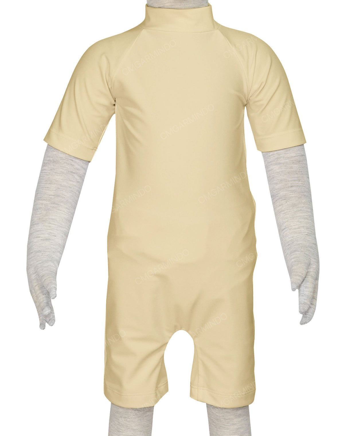 Short Sleeve Zip Back Full Rashie