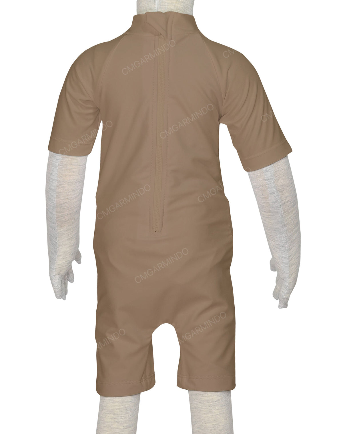 Short Sleeve Zip Back Full Rashie