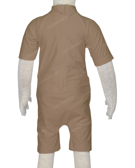 Short Sleeve Zip Back Full Rashie