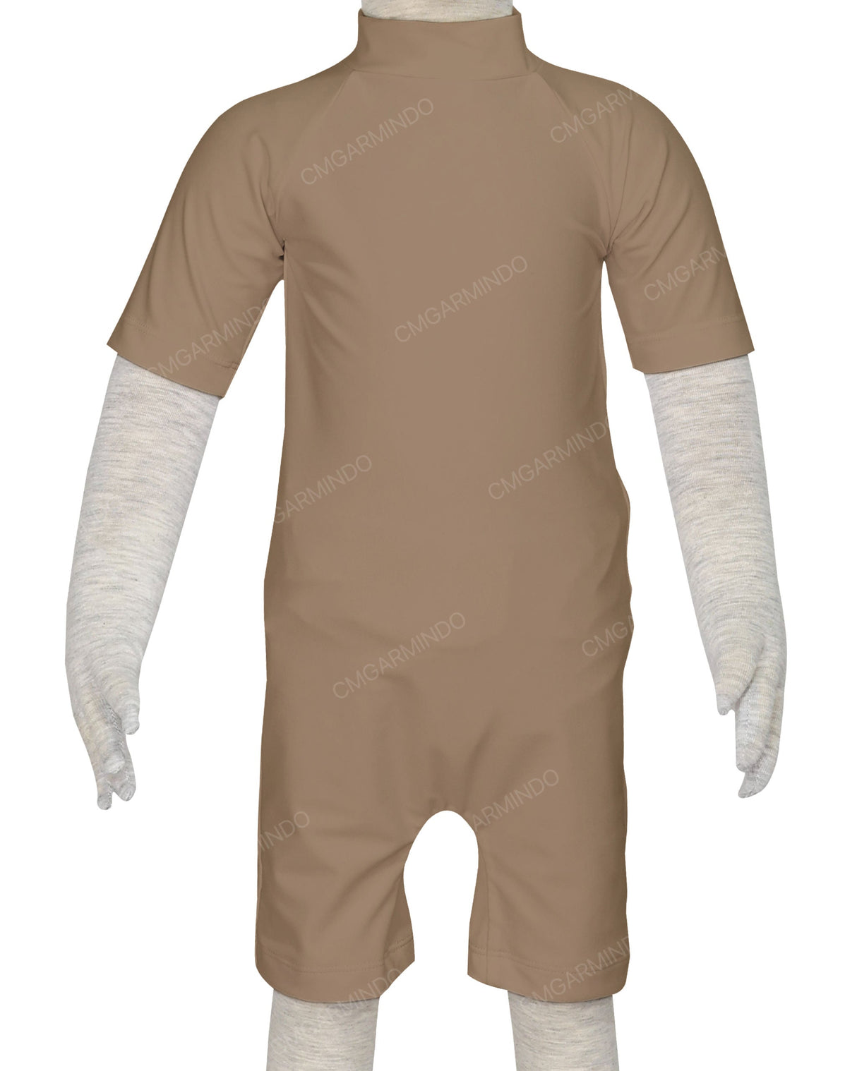 Short Sleeve Zip Back Full Rashie