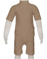 Short Sleeve Zip Back Full Rashie