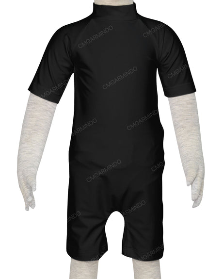 Short Sleeve Zip Back Full Rashie