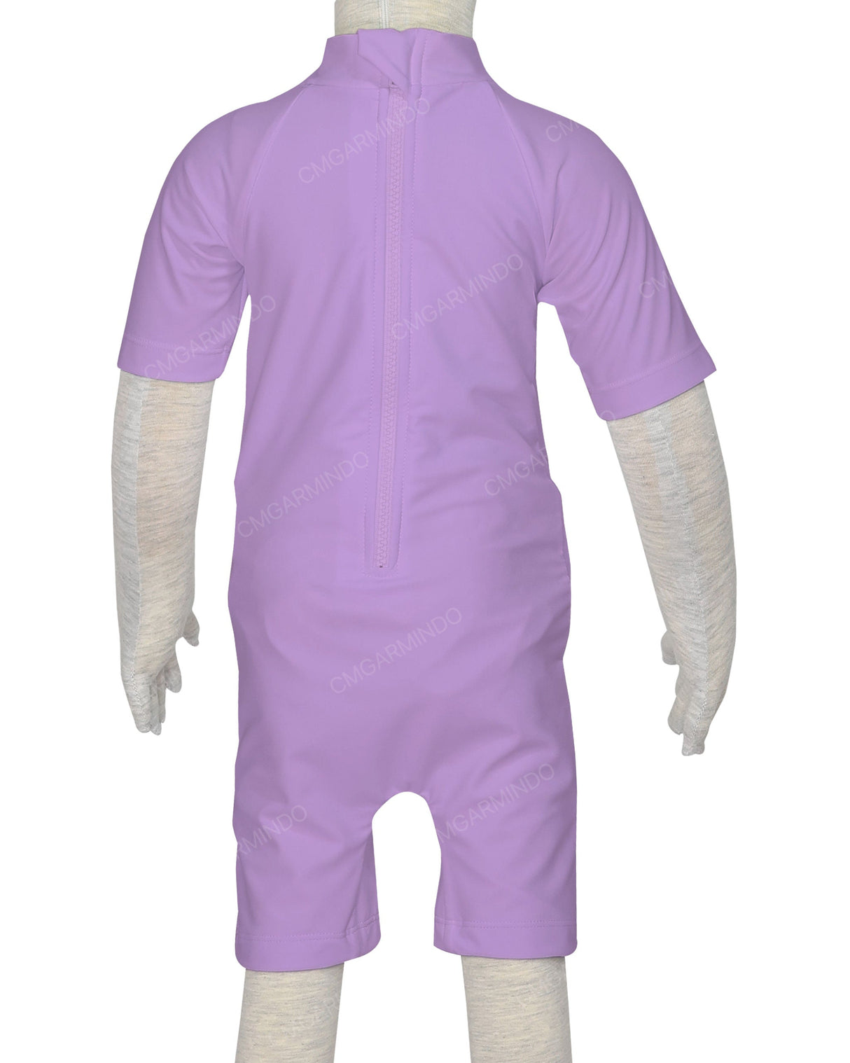 Short Sleeve Zip Back Full Rashie