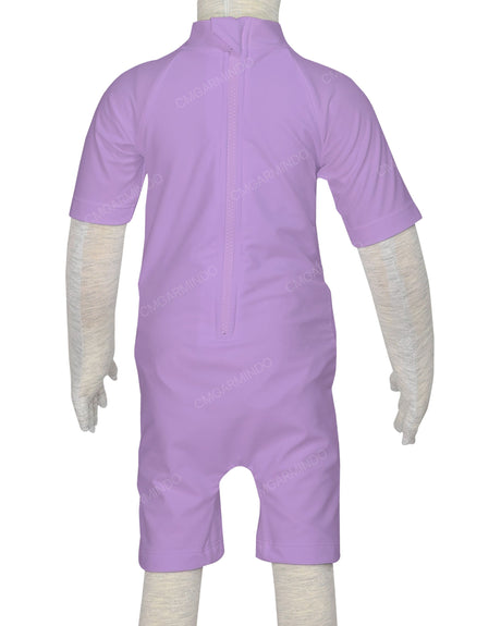 Short Sleeve Zip Back Full Rashie