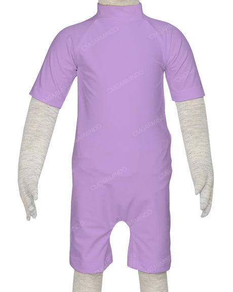 Short Sleeve Zip Back Full Rashie
