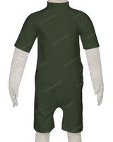 Short Sleeve Zip Back Full Rashie
