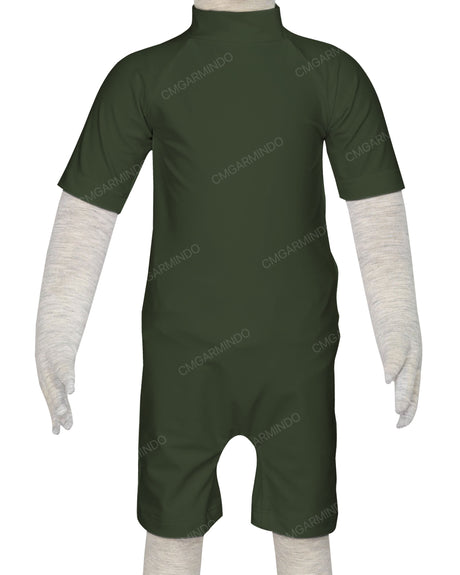 Short Sleeve Zip Back Full Rashie