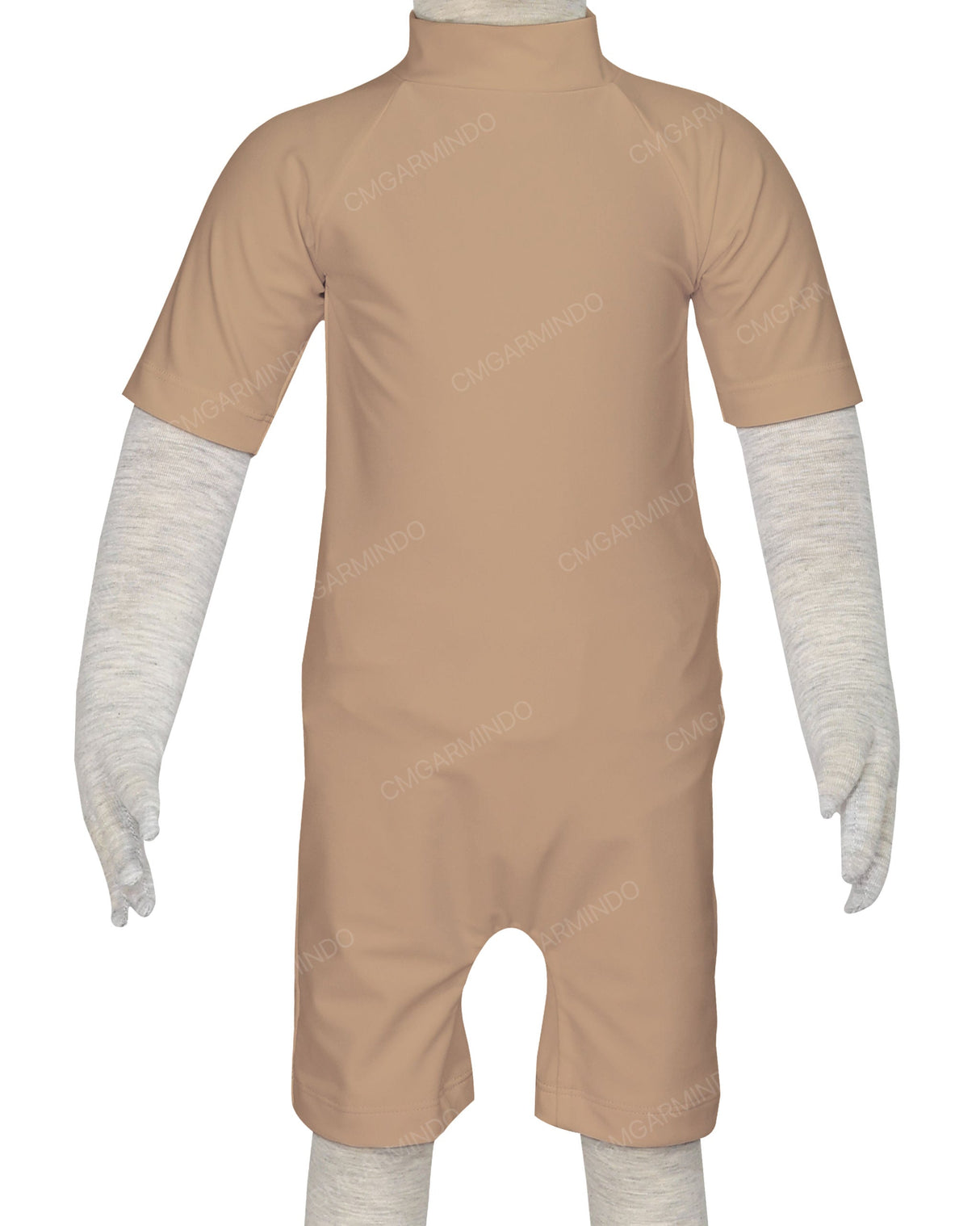Short Sleeve Zip Back Full Rashie