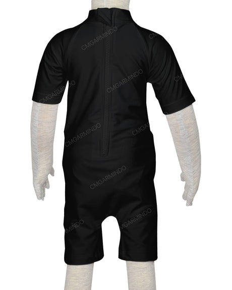 Short Sleeve Zip Back Full Rashie