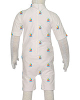 Short Sleeve Zip Back Full Rashie