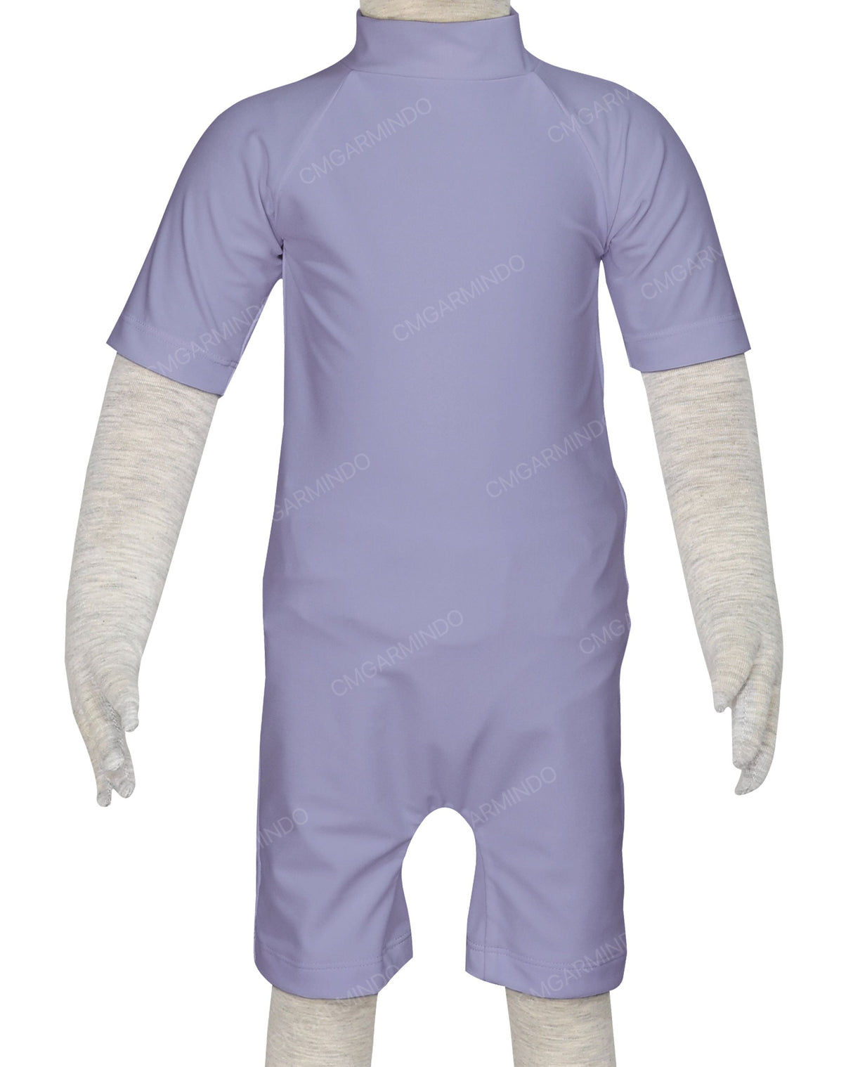 Short Sleeve Zip Back Full Rashie