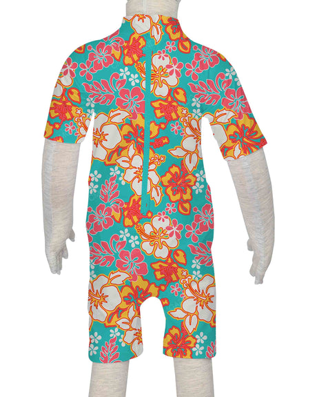 Short Sleeve Zip Back Full Rashie