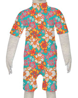 Short Sleeve Zip Back Full Rashie