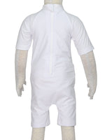 Short Sleeve Zip Back Full Rashie