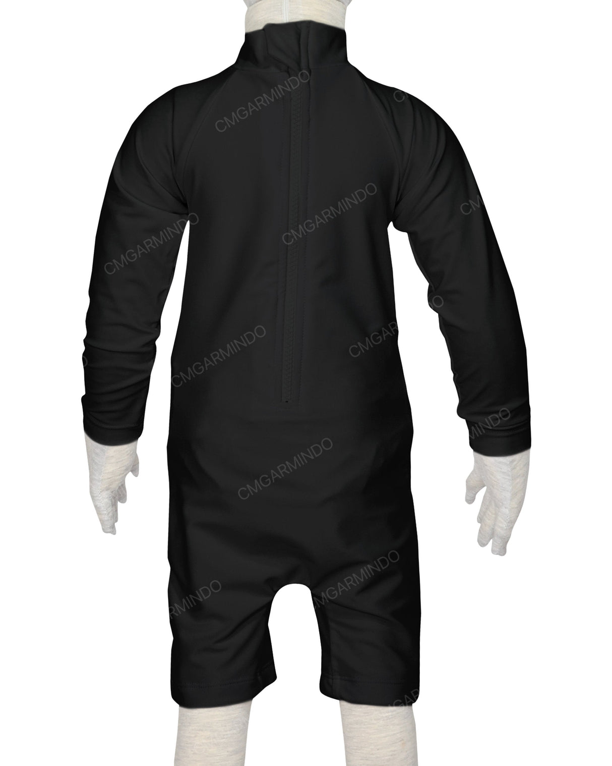 Long Sleeve Zip Back Full Rashie