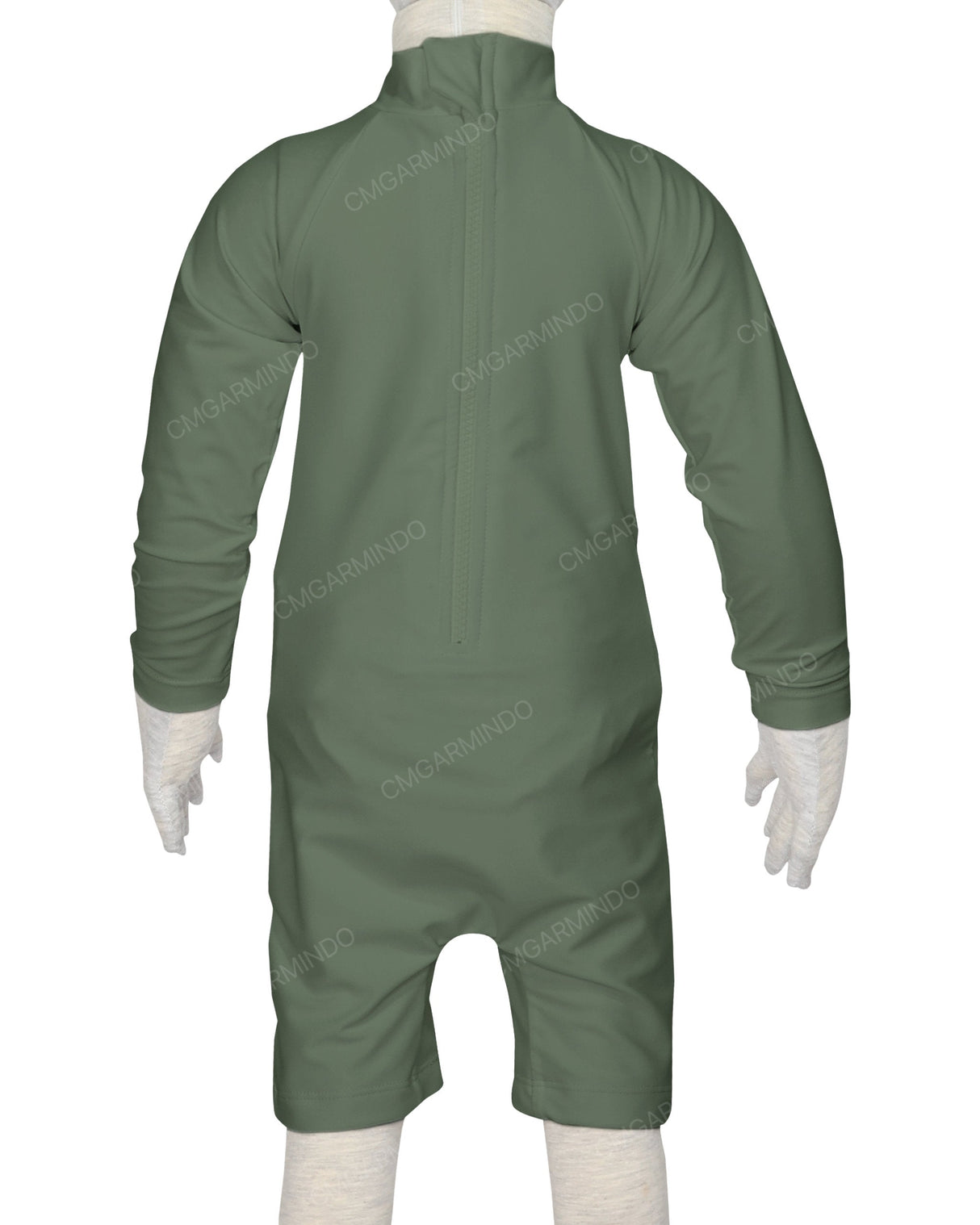 Long Sleeve Zip Back Full Rashie