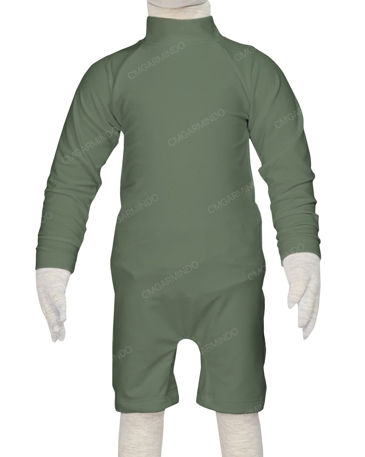 Long Sleeve Zip Back Full Rashie